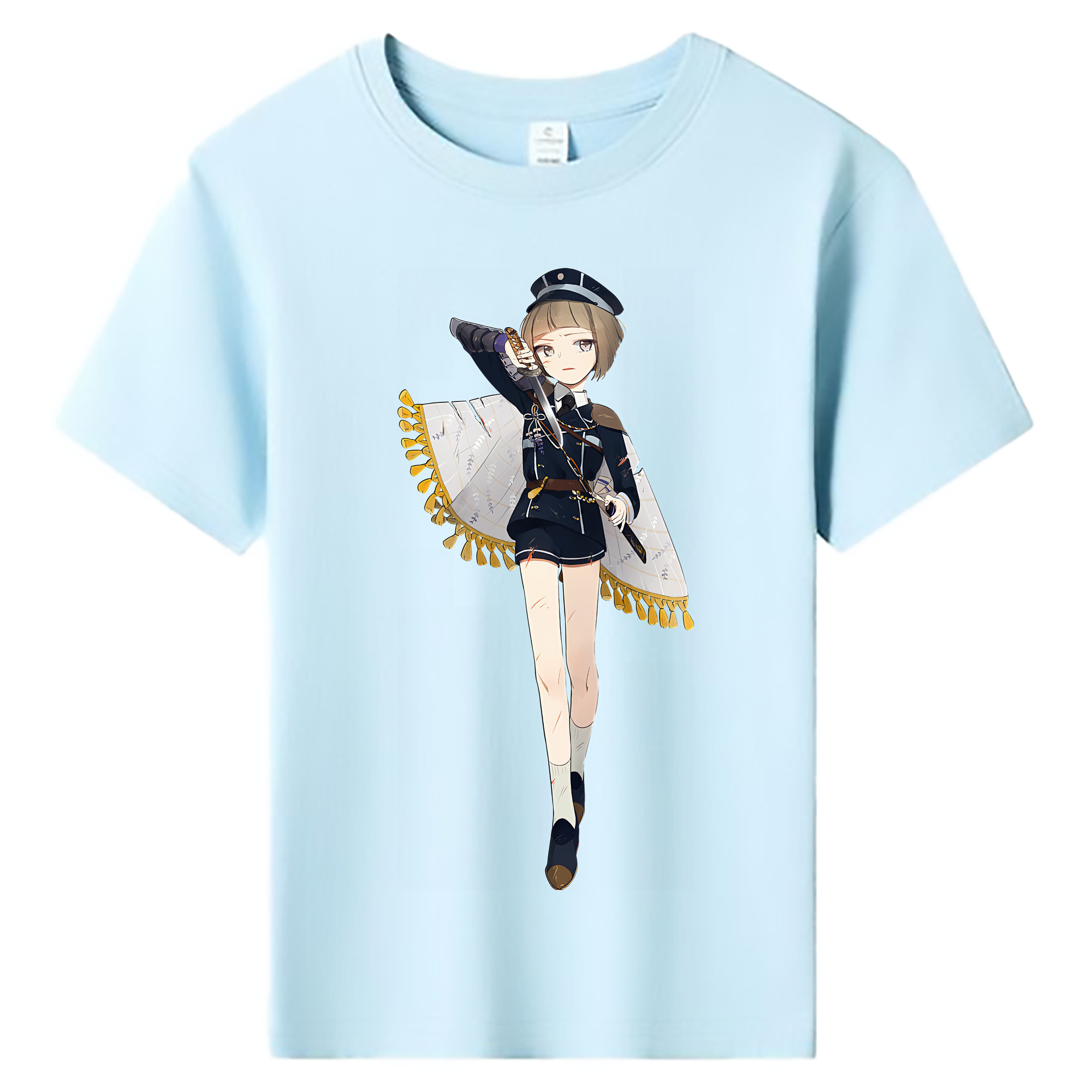 （画像用） 刀剣乱舞 Touken Ranbu 綿100％キッズTシャツ（フロントプリント）